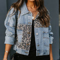Leopard Patchwork Jacket