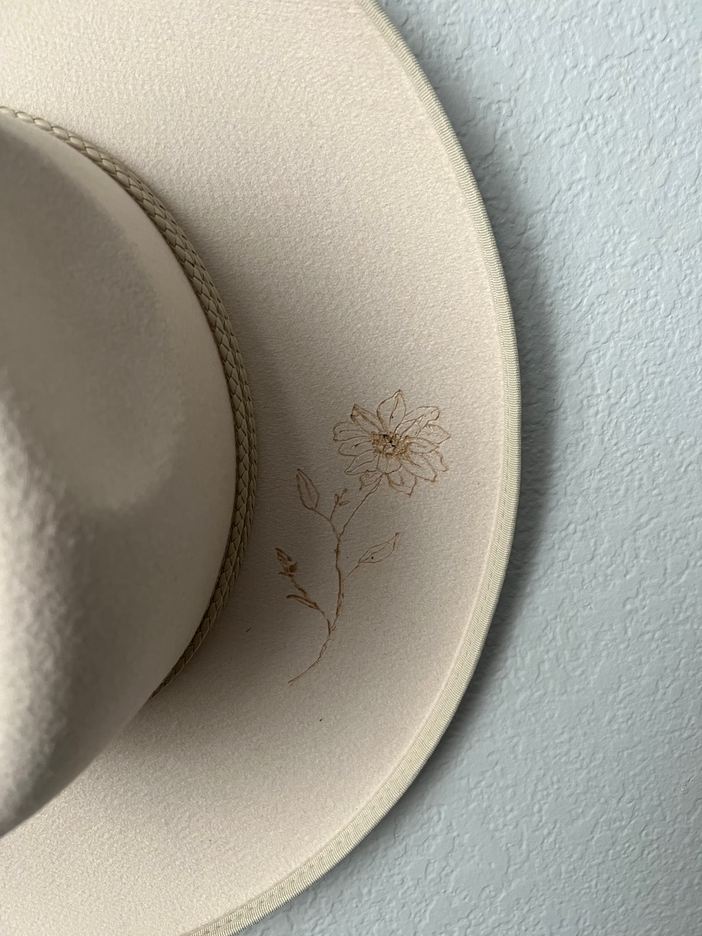 Layla Off-White Fedora image 8