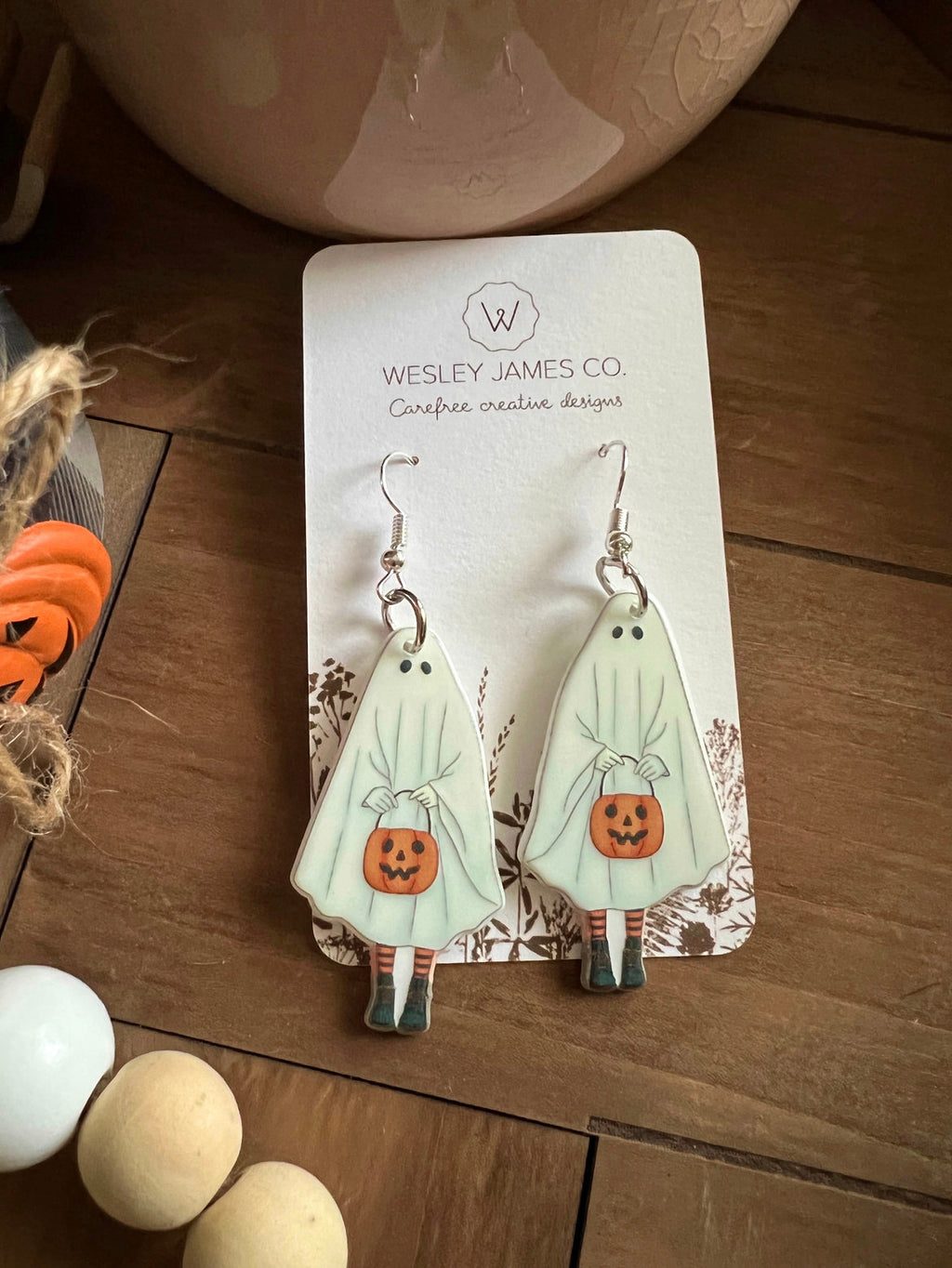 Ghost Kid Earrings  image 2