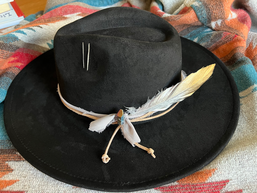 Janine Suede Black Rancher  image 0