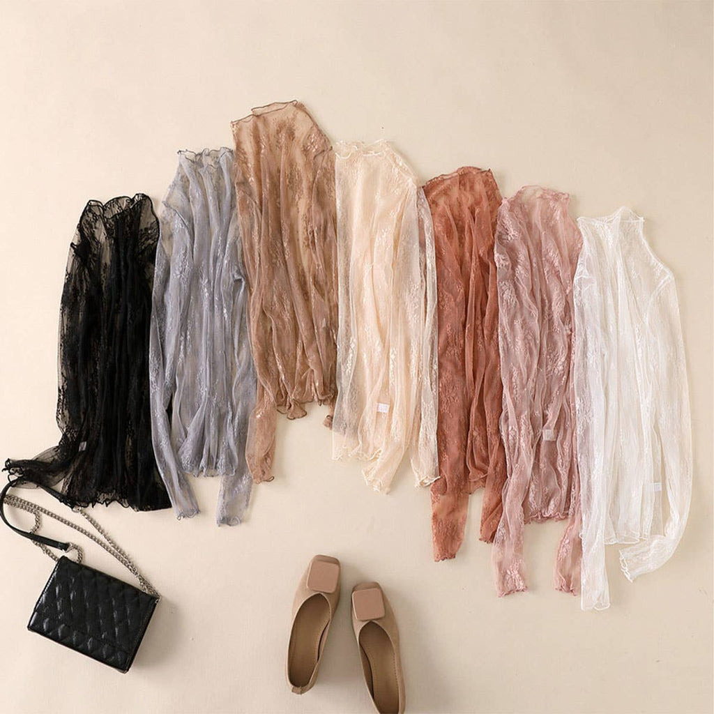 The Everly Lace Mesh Top