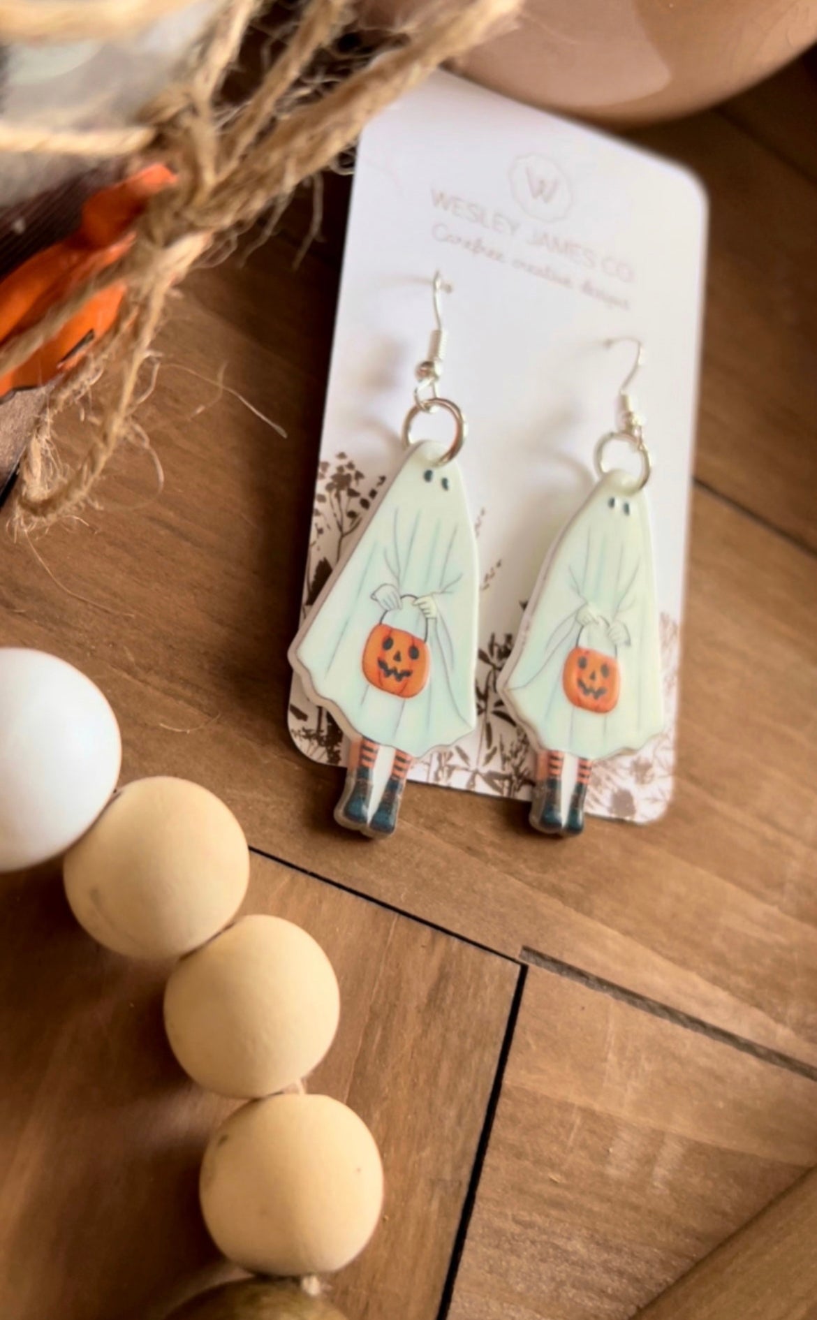 Ghost Kid Earrings  image 0