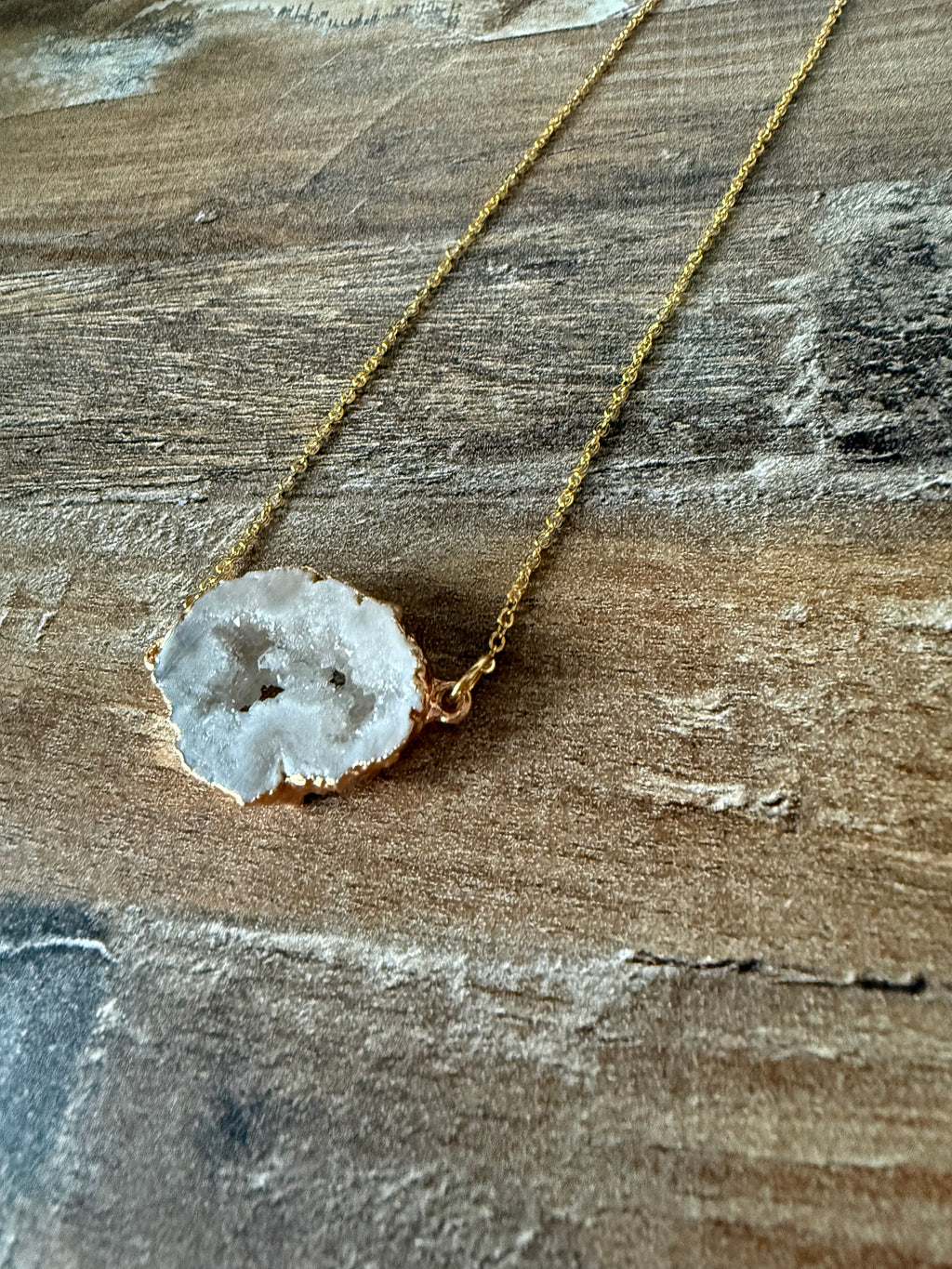 Geode Necklace