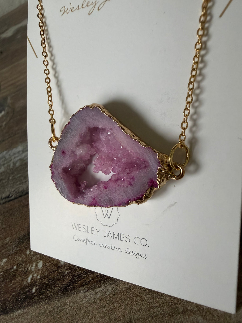 Geode Necklace