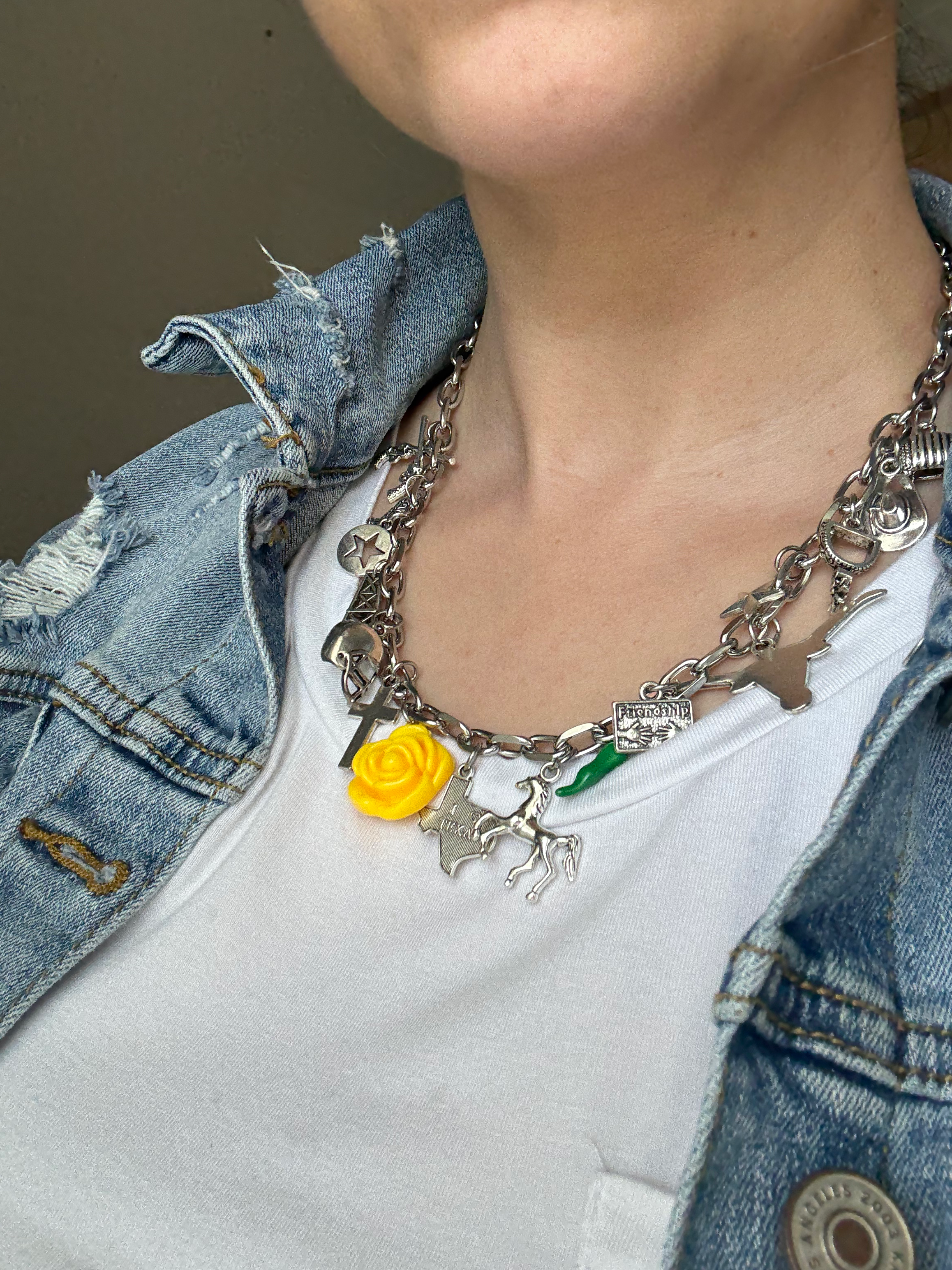 Texas Talisman Charm Necklace  image 0