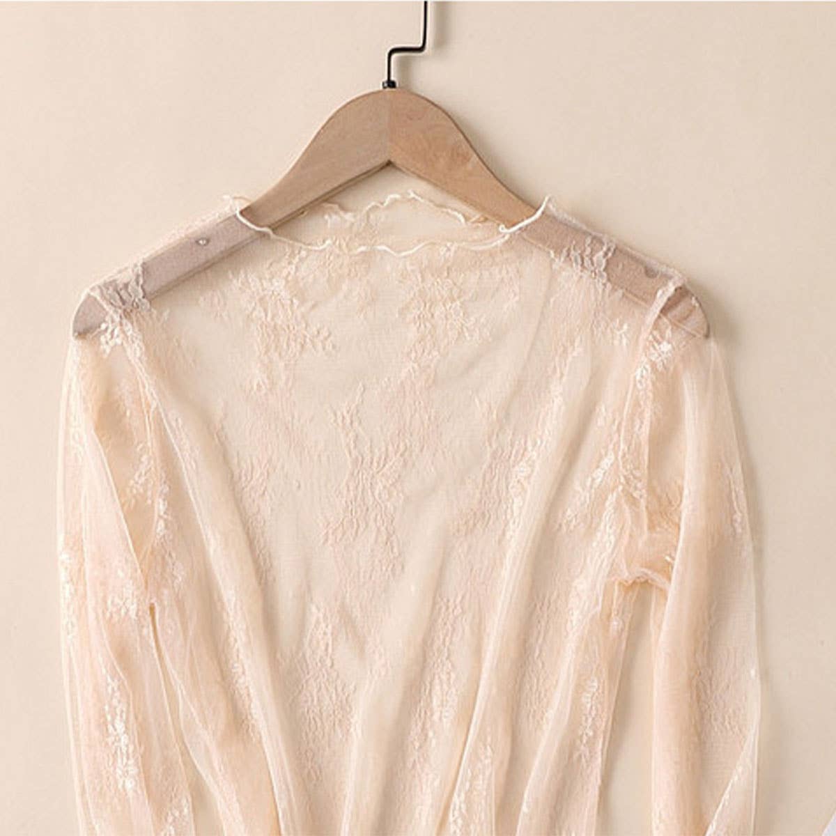 The Everly Lace Mesh Top