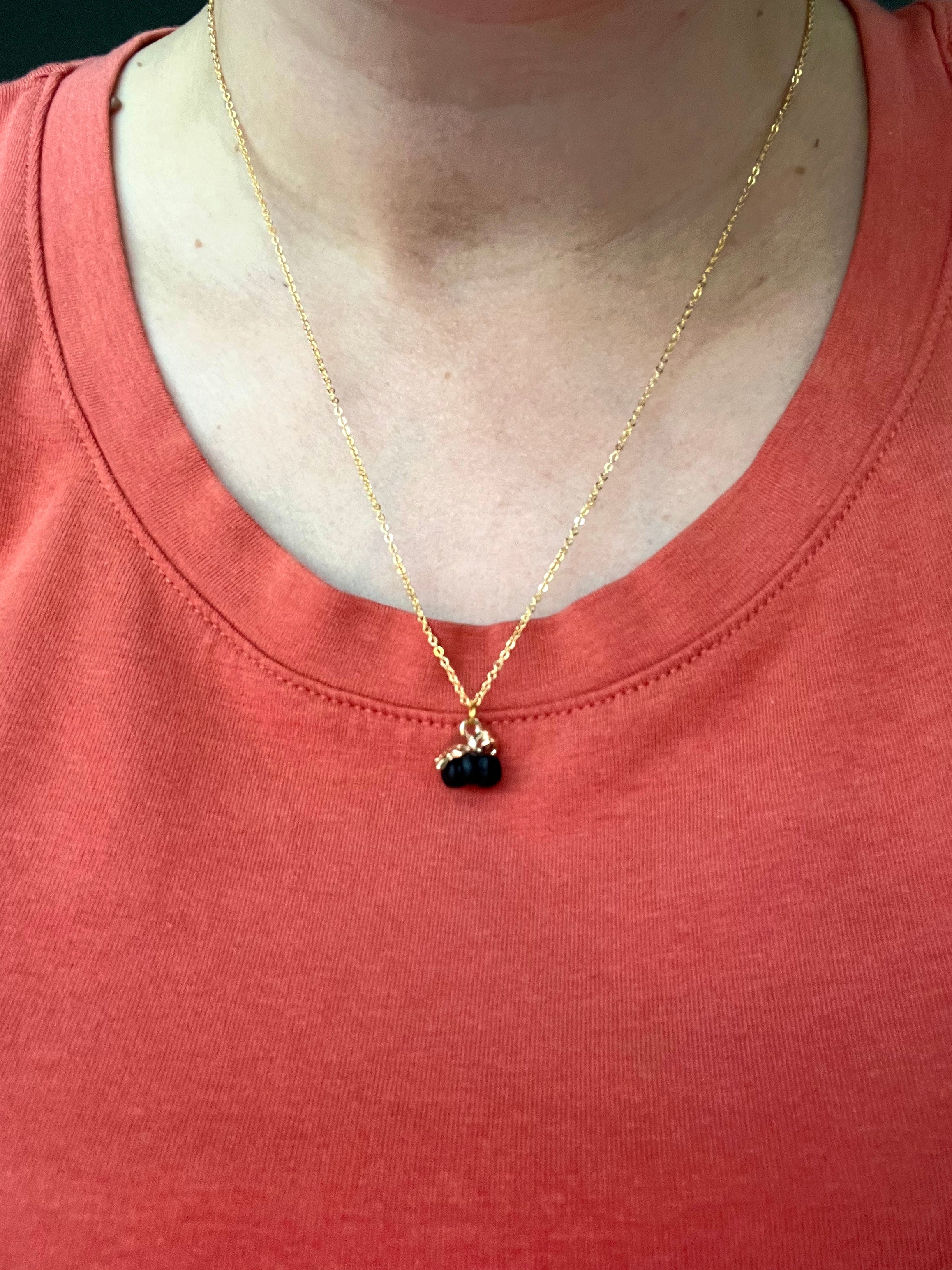 Mini Pumpkin Necklace  image 6