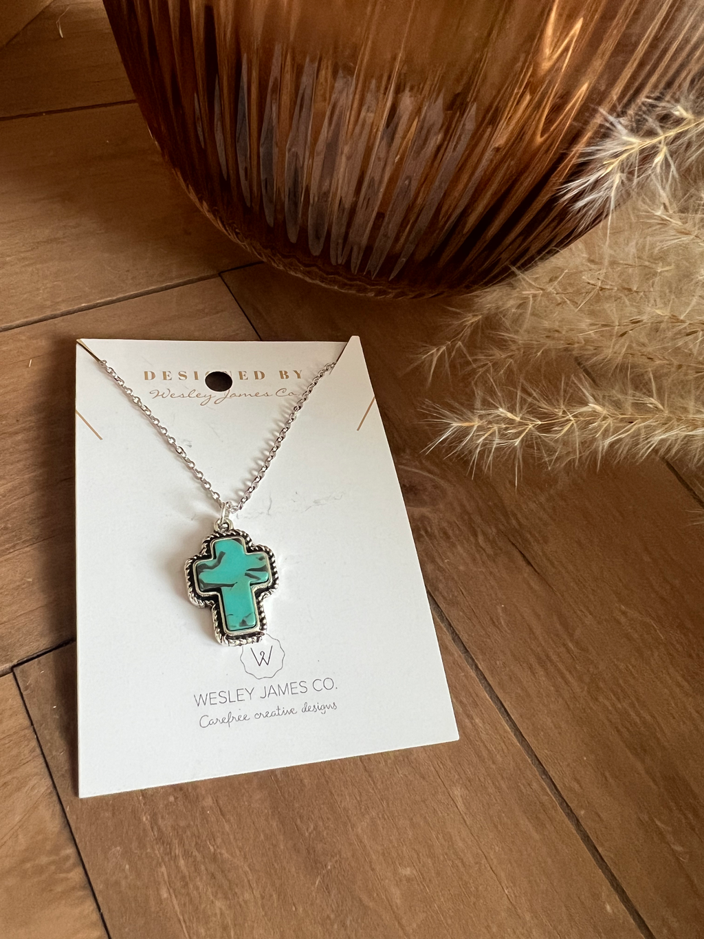 Turquoise Cross Necklace  image 0