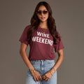 Burgundy Wine Weekend Tee