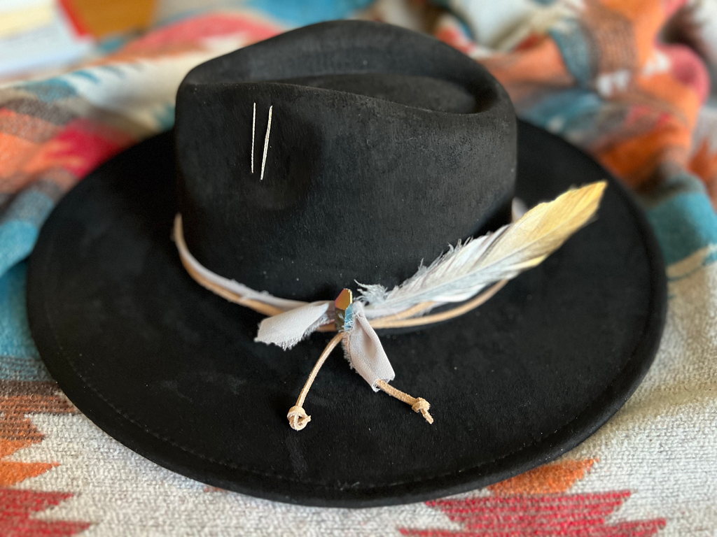 Janine Suede Black Rancher  image 1