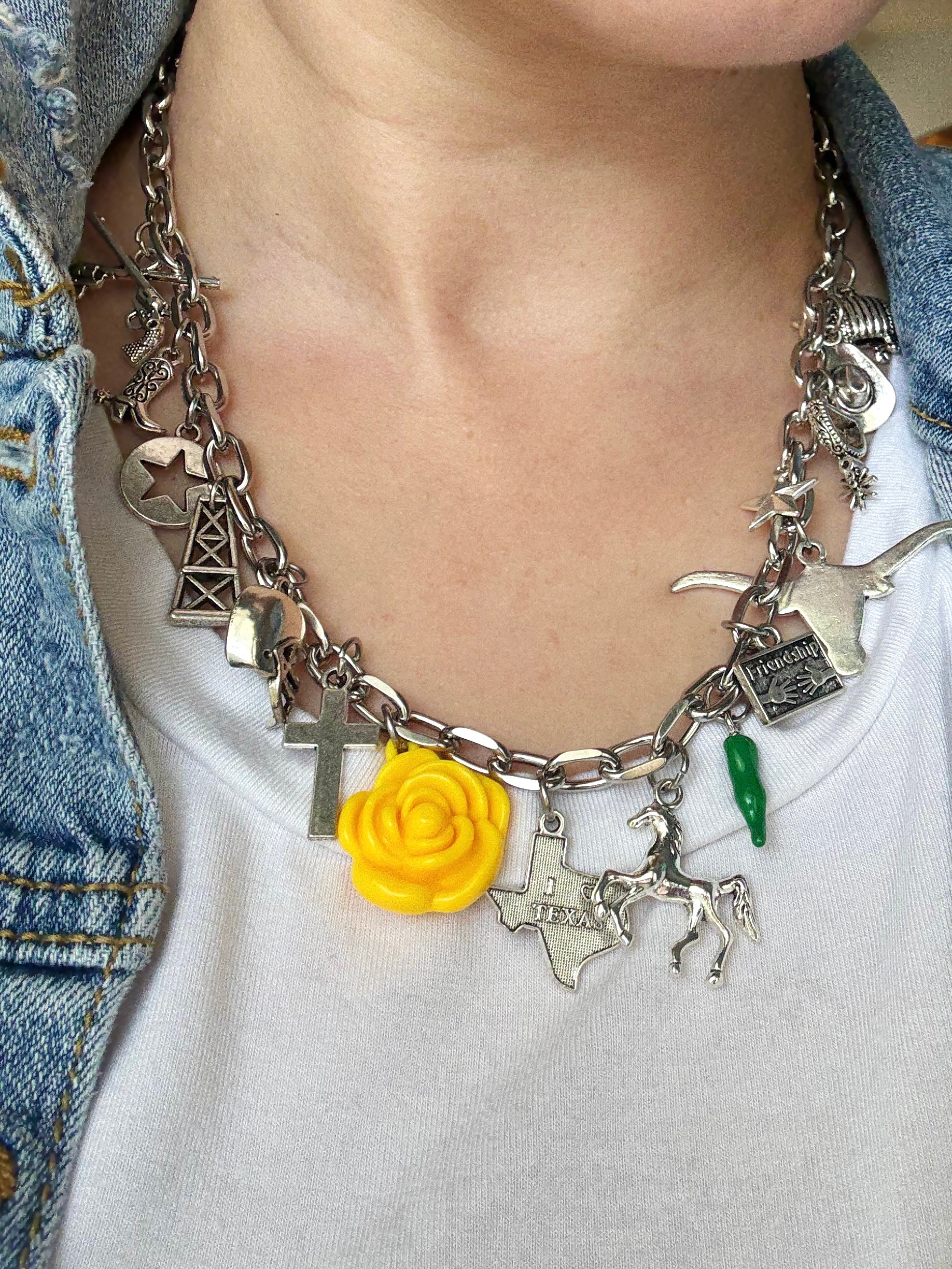 Texas Talisman Charm Necklace  image 4