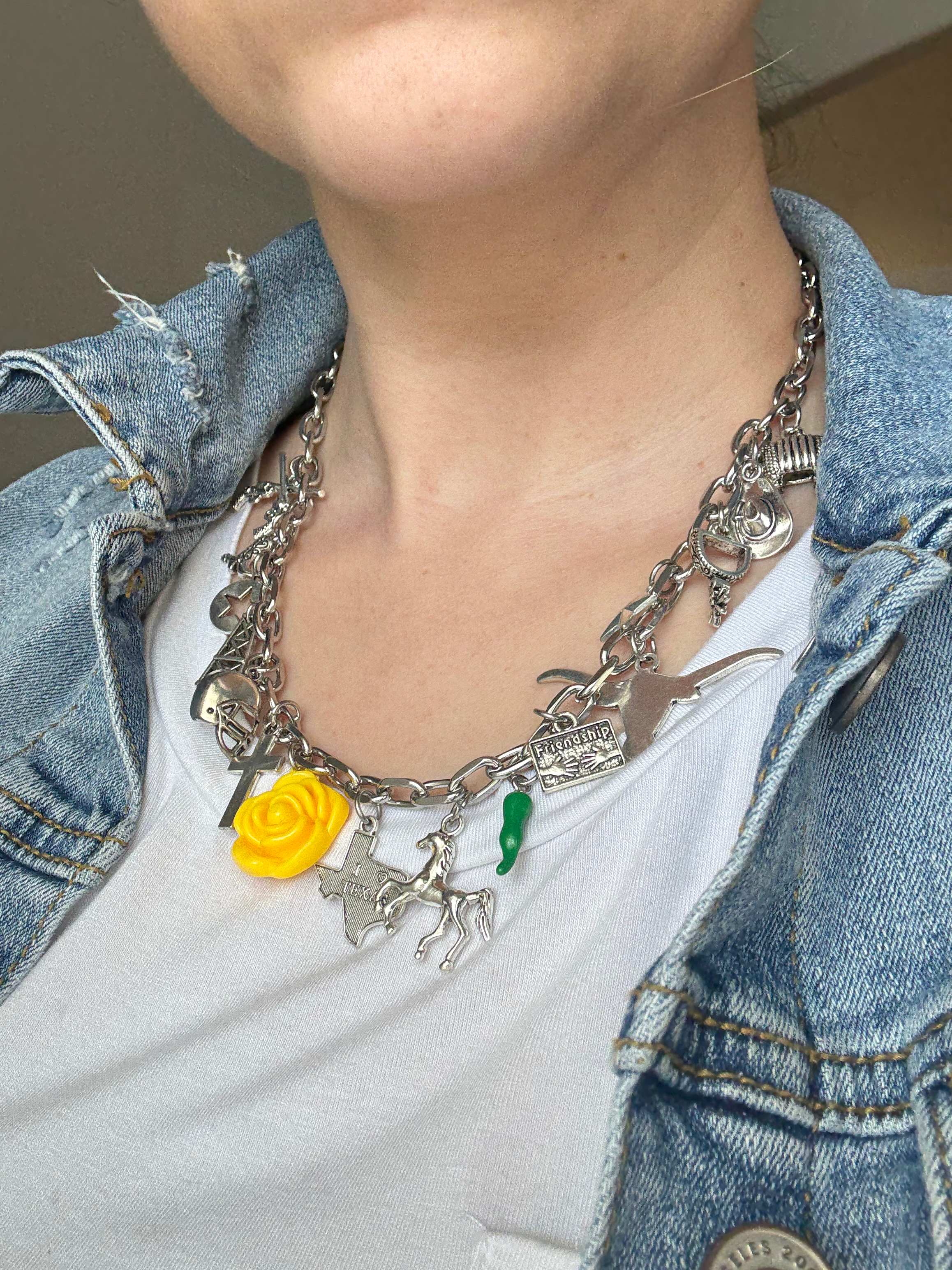 Texas Talisman Charm Necklace  image 2