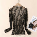 The Everly Lace Mesh Top