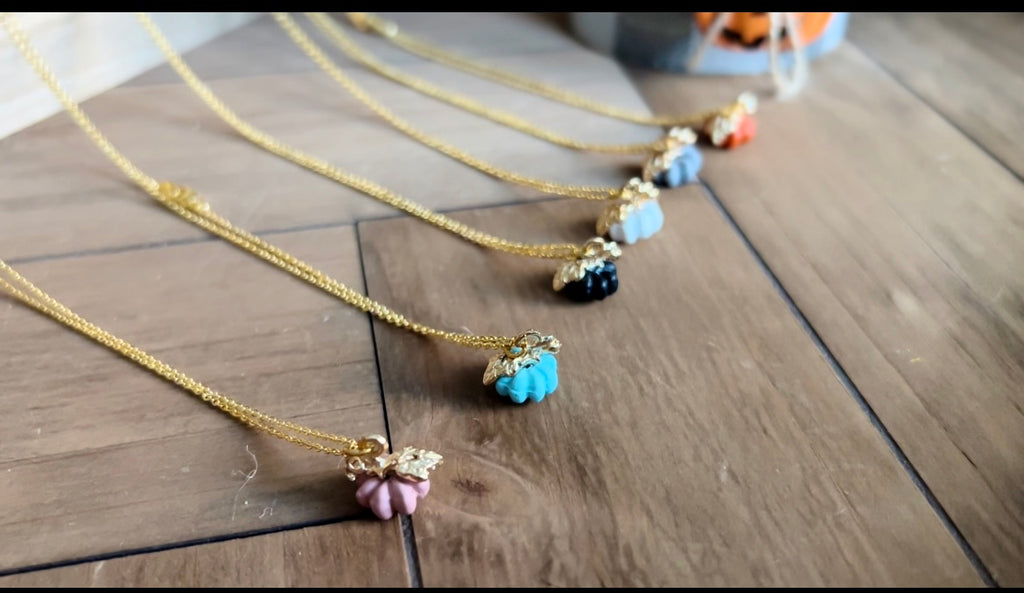 Mini Pumpkin Necklace  image 0
