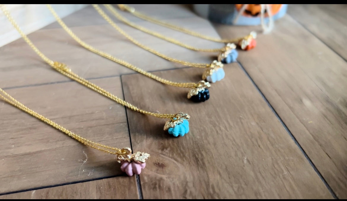 Mini Pumpkin Necklace  image 0
